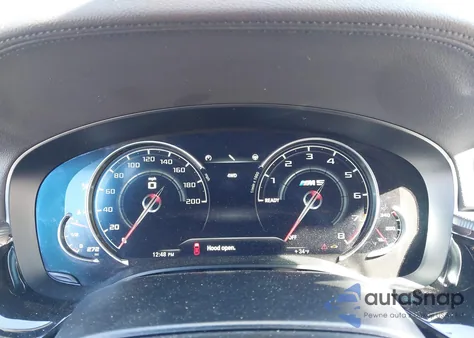 2018 BMW M5 from USA, damaged, VIN WBSJF0C55JB283097